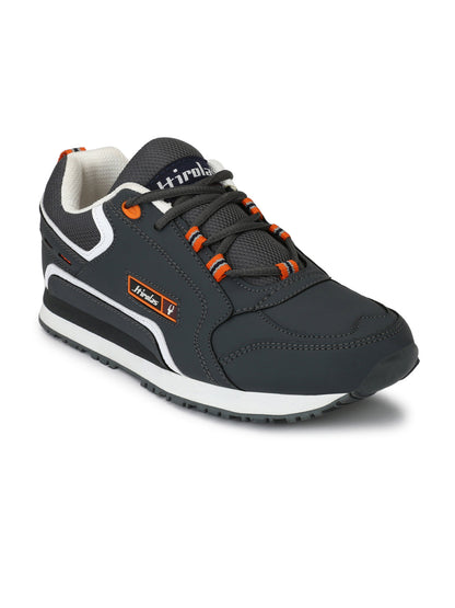 Hirolas® Men's White Multisports Lace Up Sneaker Sport Shoes (HRL1841G)