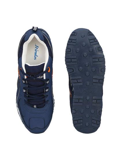 Hirolas® Men's Blue Multisports Lace Up Sneaker Sport Shoes (HRL1844B)