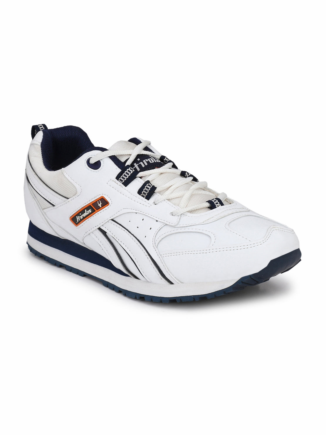 Hirolas® Men's White Multisports Lace Up Sneaker Sport Shoes (HRL1844W)