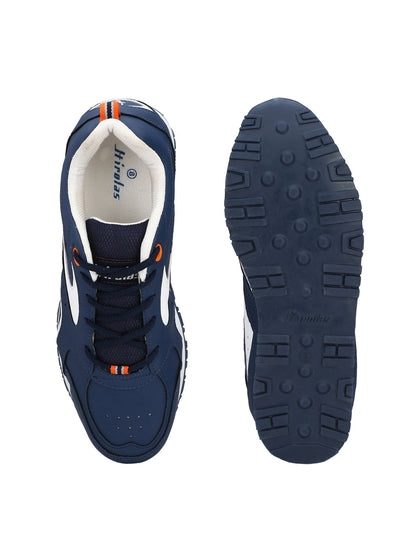Hirolas® Men's Blue Multisports Lace Up Sneaker Sport Shoes (HRL1852B)