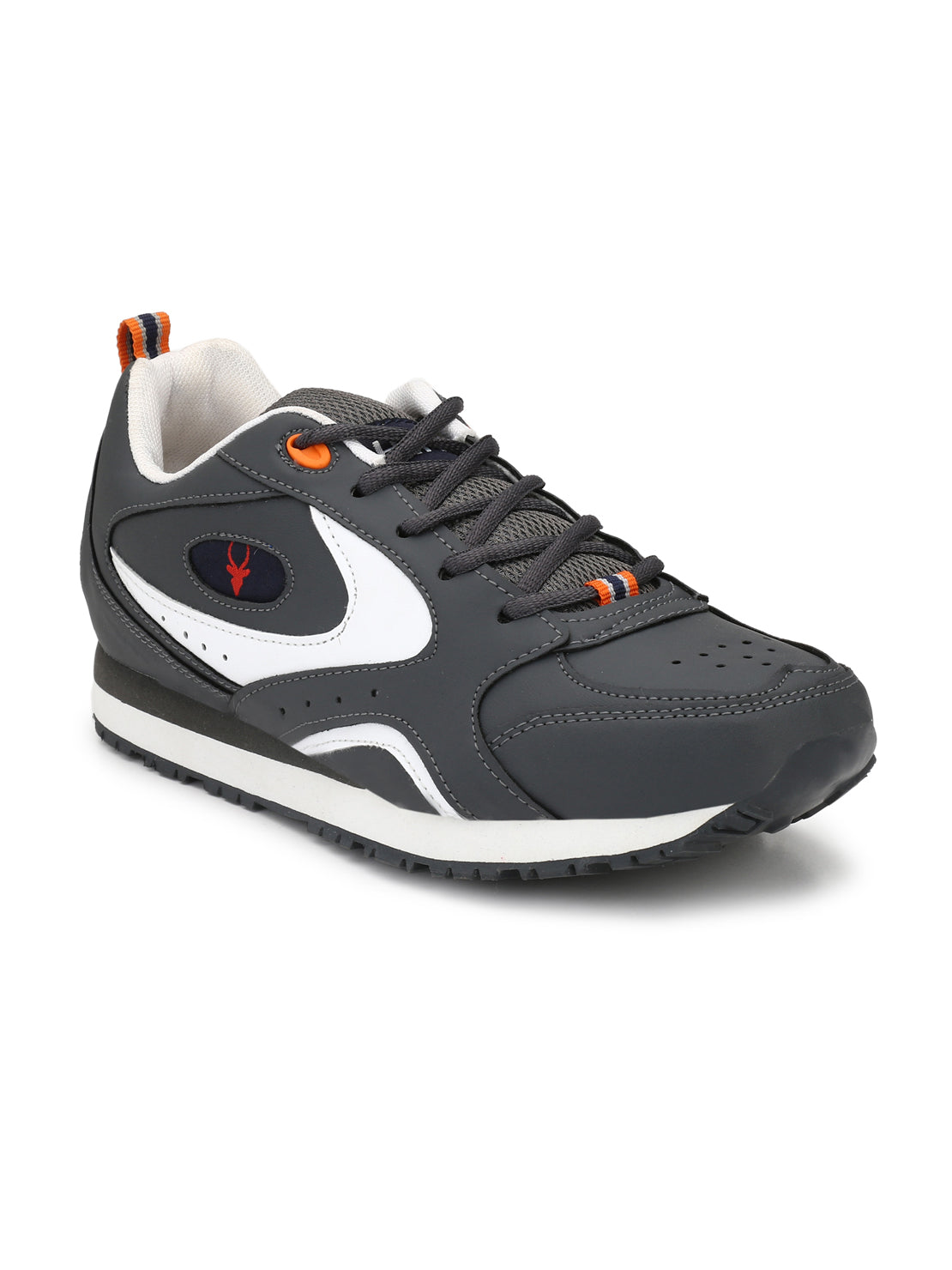 Hirolas® Men's Grey Multisports Lace Up Sneaker Sport Shoes (HRL1852G)