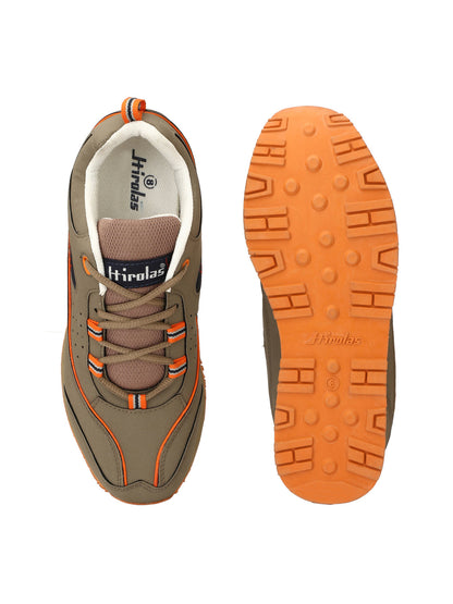 Hirolas® Men's White Multisports Lace Up Sneaker Sport Shoes (HRL1887C)