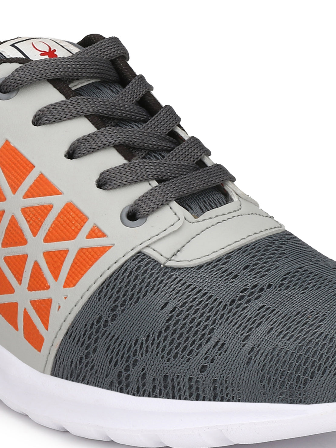 Hirolas® Men's Grey Running Lace Up Sport Shoes (HRL1929GRO)