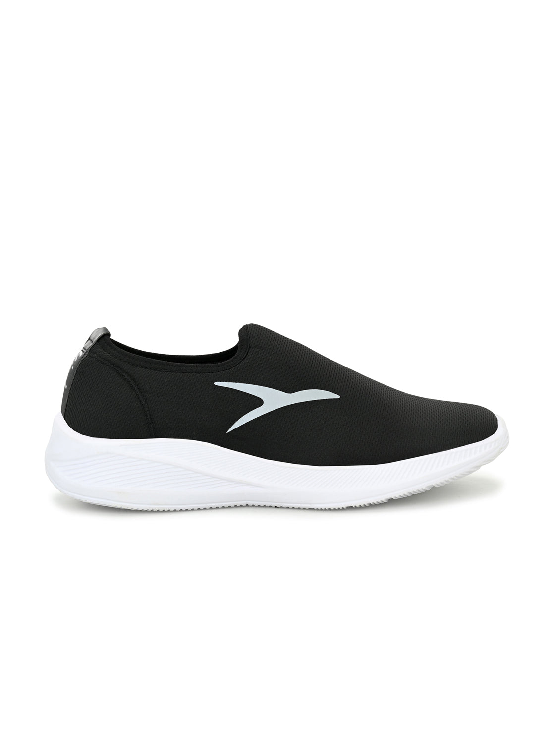 Hirolas® Men's Black Mesh Walking Sport Shoes (HRL2028BLK)