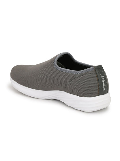 Hirolas® Men's Black Slip On Walking Sport Shoes (HRL1933GRY)