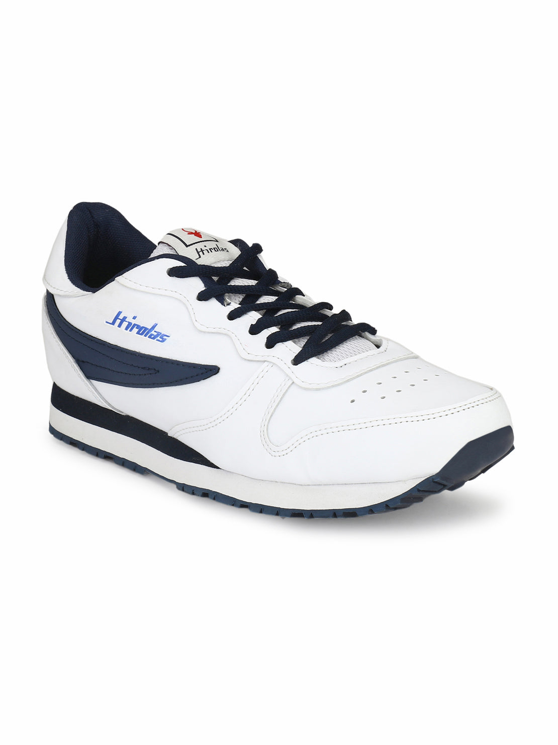 Hirolas® Men's White Multisports Lace Up Sneaker Sport Shoes (HRL1953WHT)
