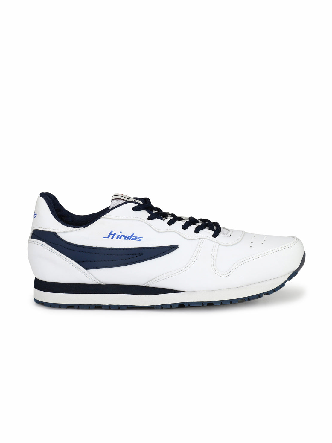 Hirolas® Men's White Multisports Lace Up Sneaker Sport Shoes (HRL1953WHT)
