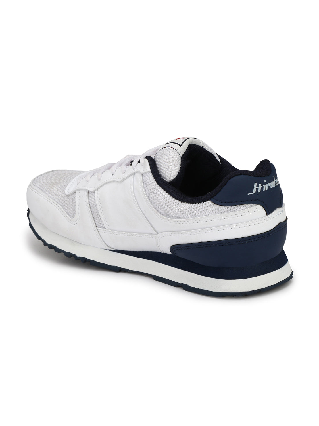 Hirolas® Men's White/Blue Multisports Lace Up Sneaker Sport Shoes (HRL1954WTB)