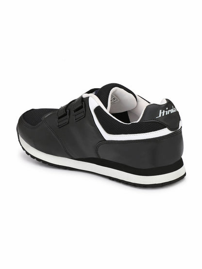 Hirolas® Men's Blue Multisports Velcro Sneaker Sport Shoes (HRL1961BLK)