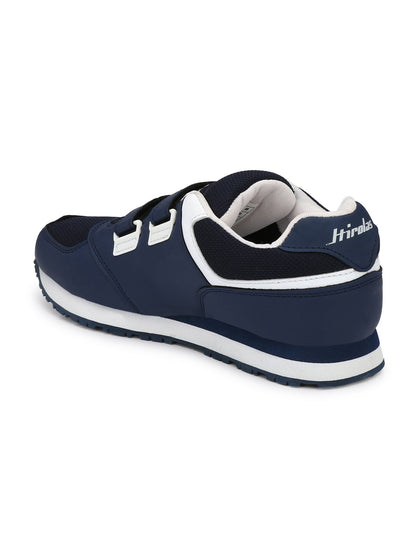 Hirolas® Men's Blue Multisports Velcro Sneaker Sport Shoes (HRL1961BLU)