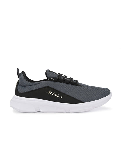 Hirolas® Men's Grey Athleisure Walking Sport Shoes (HRL2010GRY)