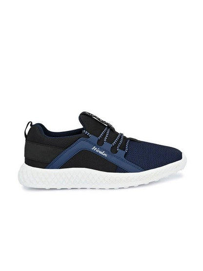 Hirolas® Men's Blue Mesh Running/Walking/Gym Lace Up Sneaker Sport Shoes (HRL2021BLU)