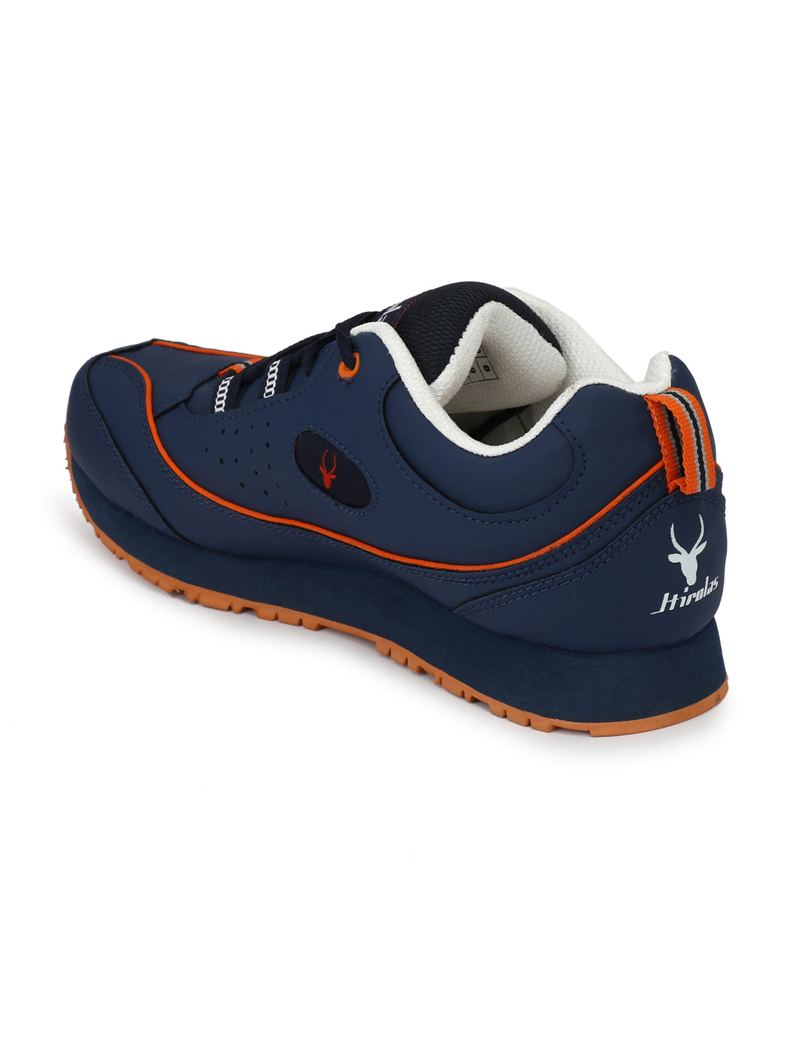 Hirolas® Men's Multisports Shock Absorbing Walking Running Fitness Athletic Training Gym Blue Lace Up Sneaker Sport Shoes (HRL2087B)