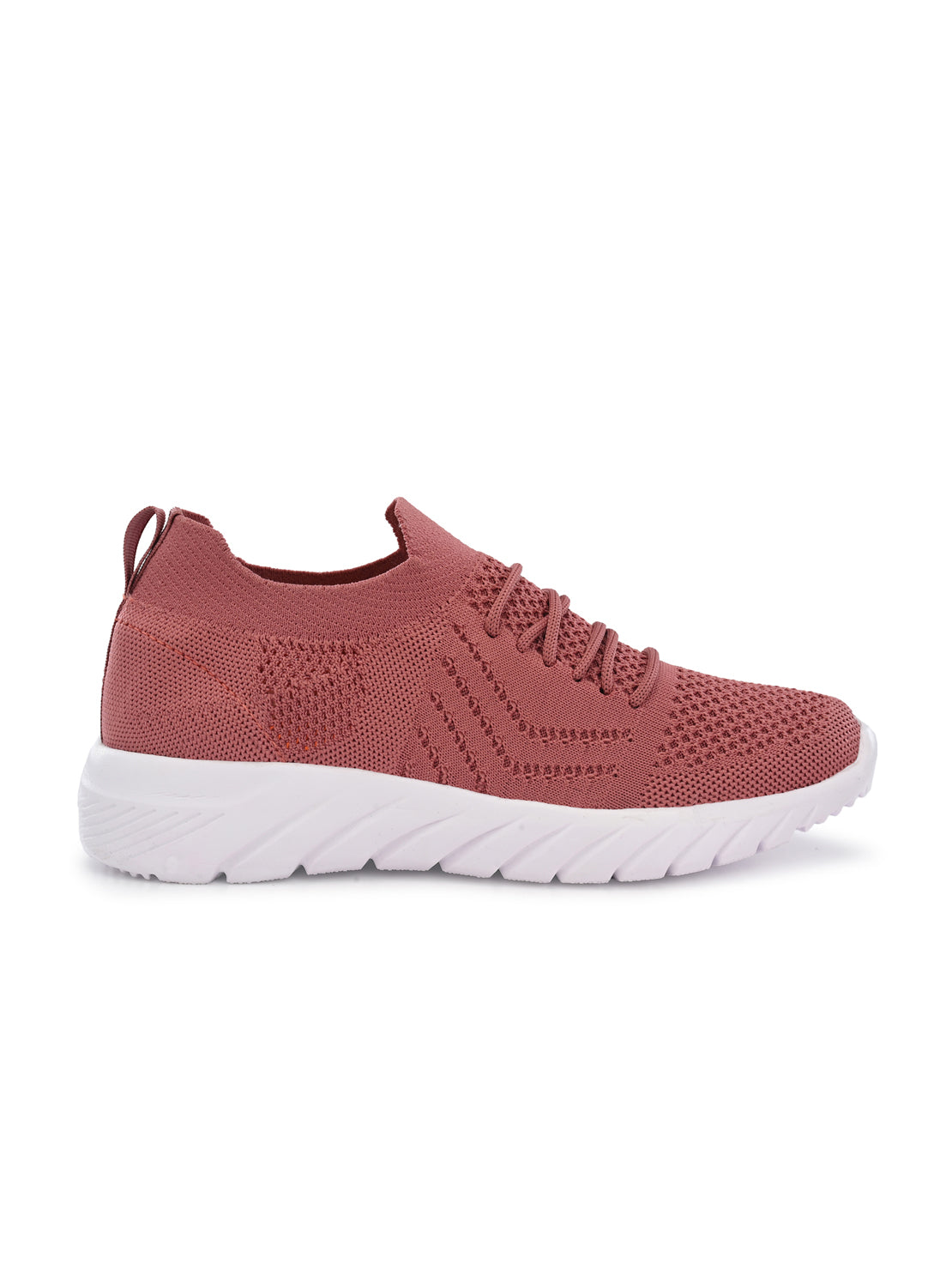 Hirolas® Women Pink Casual Running Walking Jogging Gym comfortable Athletic Lace-Up Sports_Shoes (HRLWF02PNK)