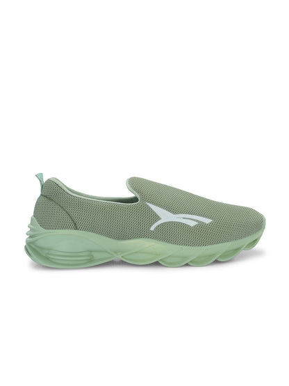 Hirolas® Women Olive Comfort Slip-On Walking Sports_Shoes (HRLWF16GRN)
