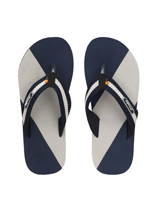 Hirolas® Men's Blue Fabrication Flip-Flops (HROFF02BUG)