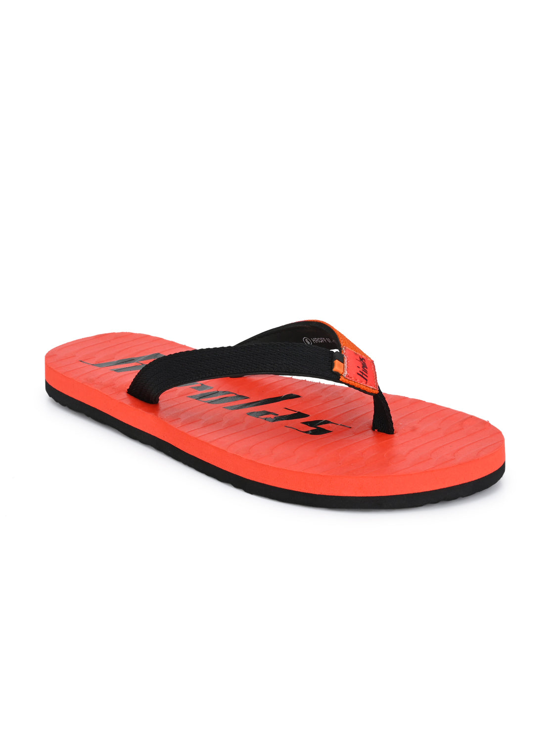 Hirolas® Men's Orange Fabrication Flip-Flops (HROFF07ORG)