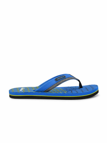 Hirolas® Men's Blue Fabrication Flip-Flops (HROFF16BLU)