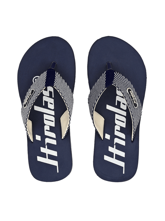 Hirolas® Men's Blue Fabrication EVA Flip-Flops (HROFF28BLU)