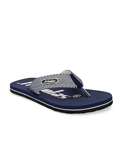 Hirolas® Men's Blue Fabrication EVA Flip-Flops (HROFF28BLU)