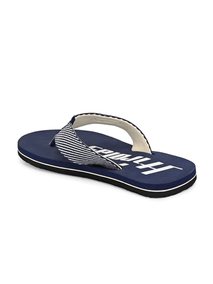 Hirolas® Men's Blue Fabrication EVA Flip-Flops (HROFF28BLU)