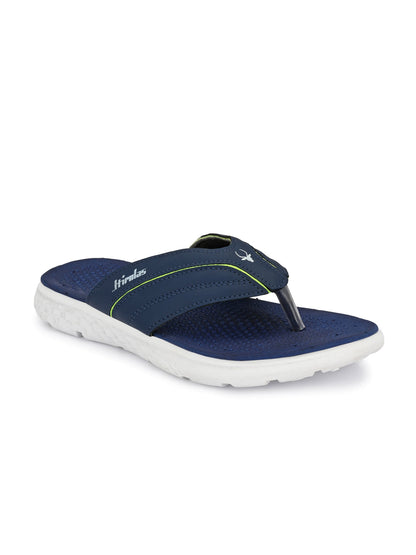 Hirolas® Men's Blue/Green CLOUDWALK | Comfortable | Ultra-Soft | Light-Weight | Shock Absorbent | Bounce Back Technology | Water-Resistant Slippers (HROFF30BUG)