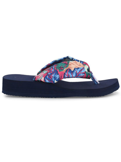 Hirolas® Women Multi-color PrintedThong Flip_Flops (HROWFF05BLU)